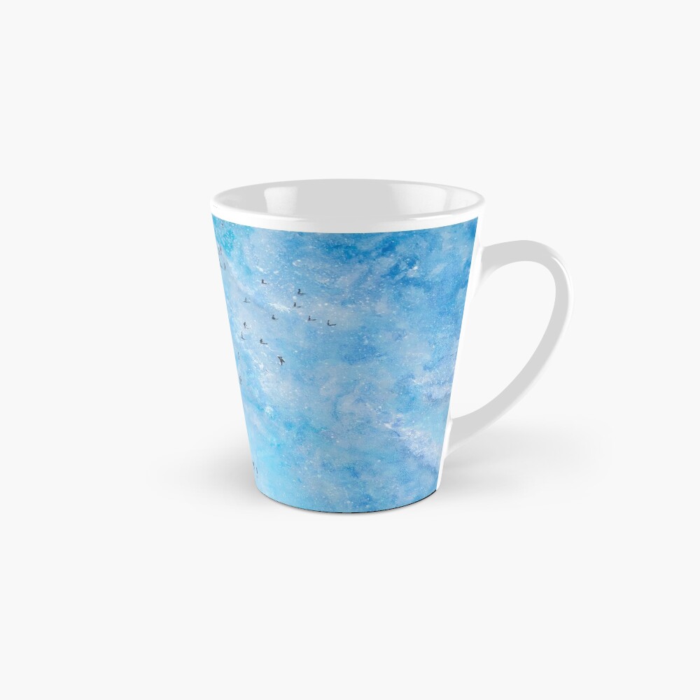 Along Fistral Beach, Newquay Cornwall Art Mug