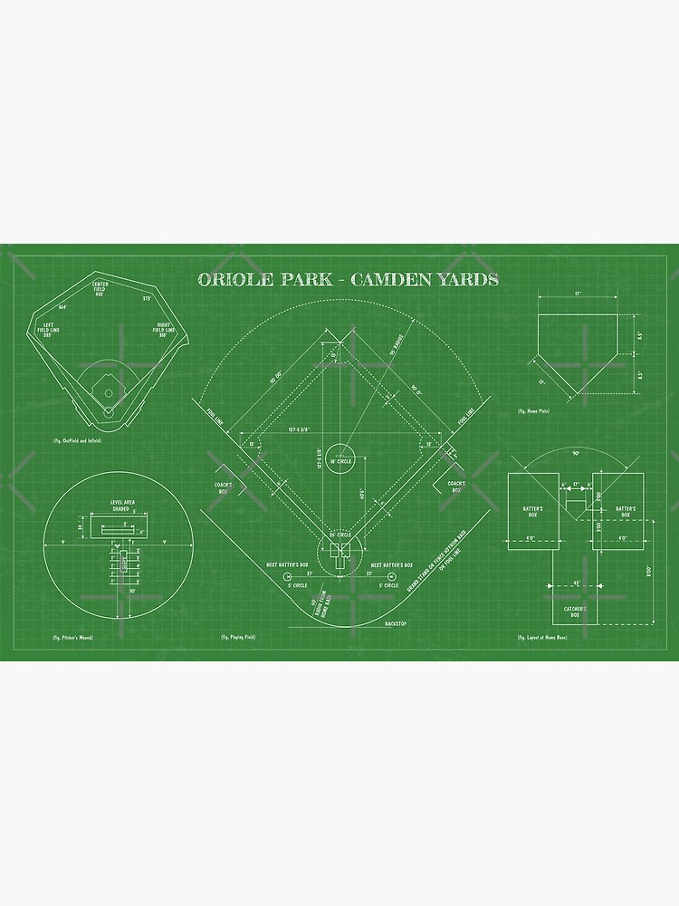 Baseball Field (Oriole Park-Camden Yards) by BGALAXY