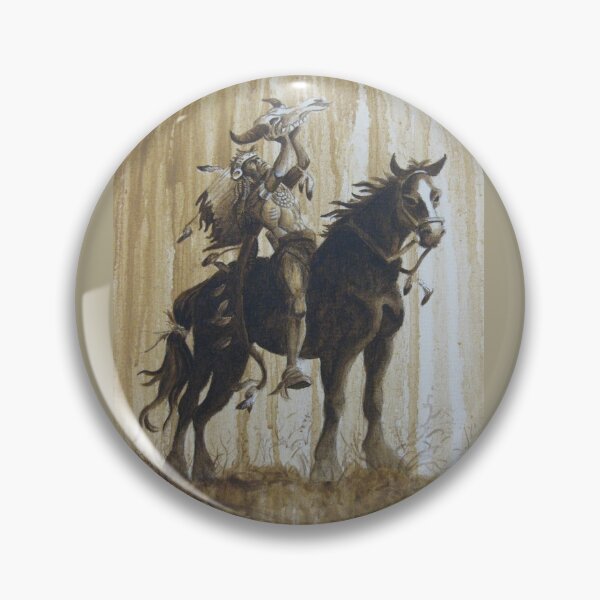 Item preview, Indian Chief with Skull designed and sold by marvsart.