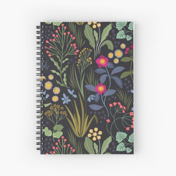 Botanical study Spiral Notebook