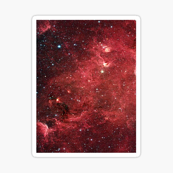 North America Nebula Infrared, RBSSG Sticker