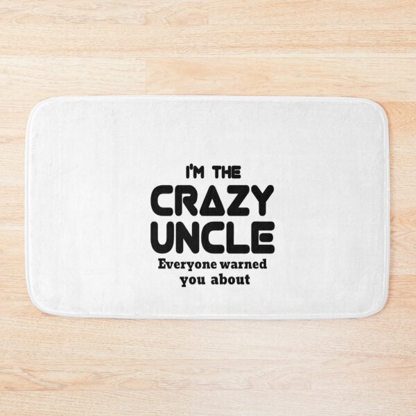 Item preview, Uncle - I'm The Crazy Uncle - Uncle for Men - Uncle Gift - Uncle - Husband Gift - Crazy Brother - Funny gift for Men - father's day gift golden style idea design  designed and sold by Chamssou.