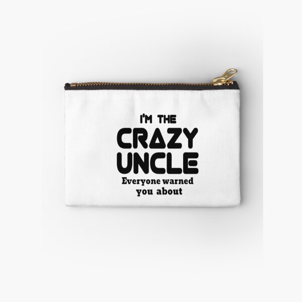 Item preview, Uncle - I'm The Crazy Uncle - Uncle for Men - Uncle Gift - Uncle - Husband Gift - Crazy Brother - Funny gift for Men - father's day gift golden style idea design  designed and sold by Chamssou.