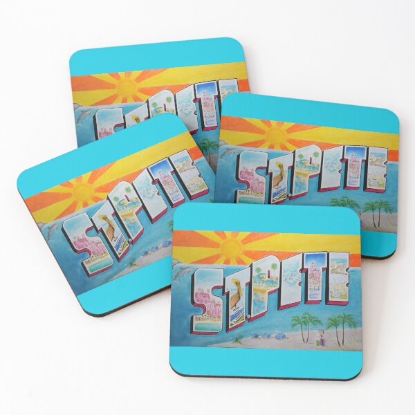Item preview, St. Pete Postcard designed and sold by art-by-salazar.