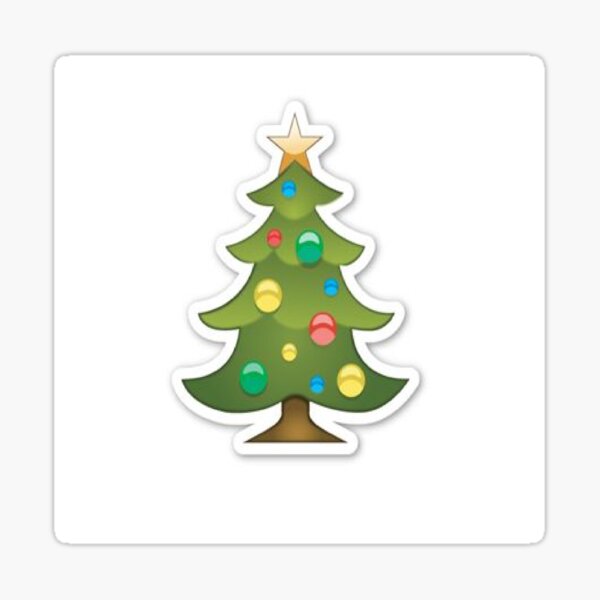 Christmas tree emoji