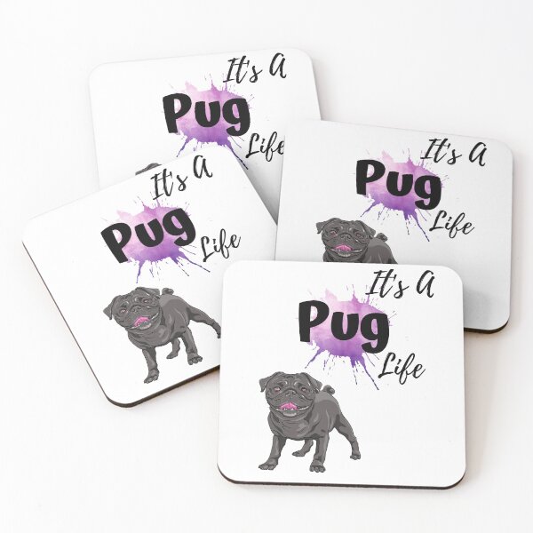 Item preview, It's A Pug Life Cute Dog Gift designed and sold by brookes88.