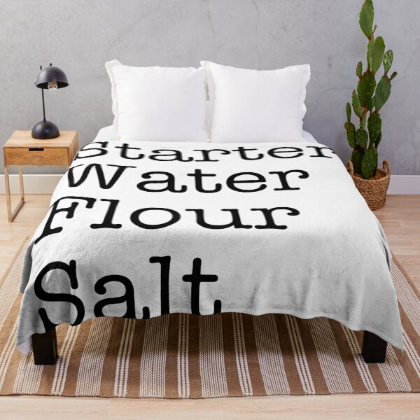 Item preview, Sourdough Ingredients (Black Typewriter) | designed and sold by PixelsandPulp.