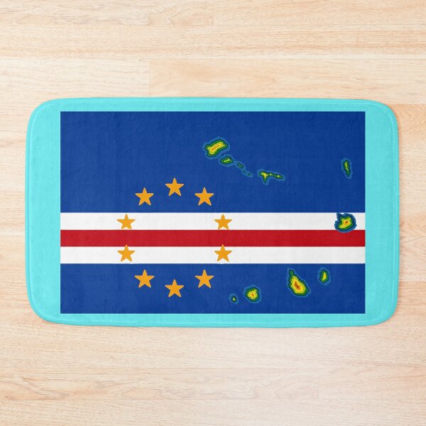 Item preview, Cape Verde Cabo Verde Flag with Cabo Verdean Flag designed and sold by Havocgirl.