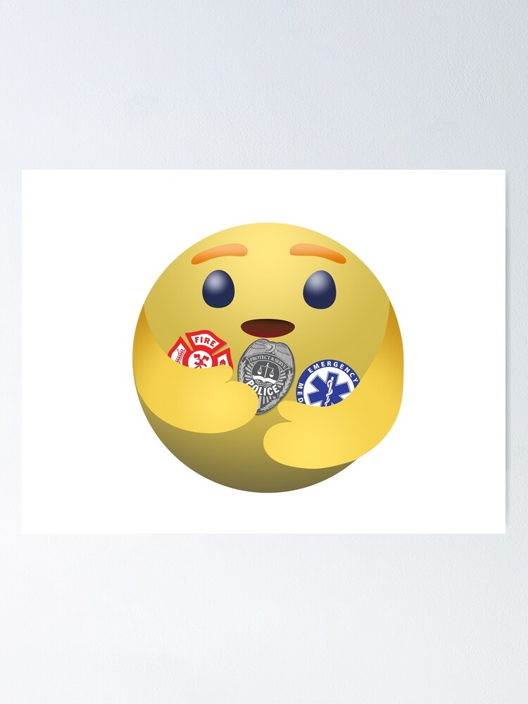 "First Responders Emoji" Poster for Sale by WayneYoungArts Redbubble