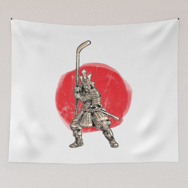 Item preview, Samurai Warrior Hockey Goalie Strikers  designed and sold by noirty.
