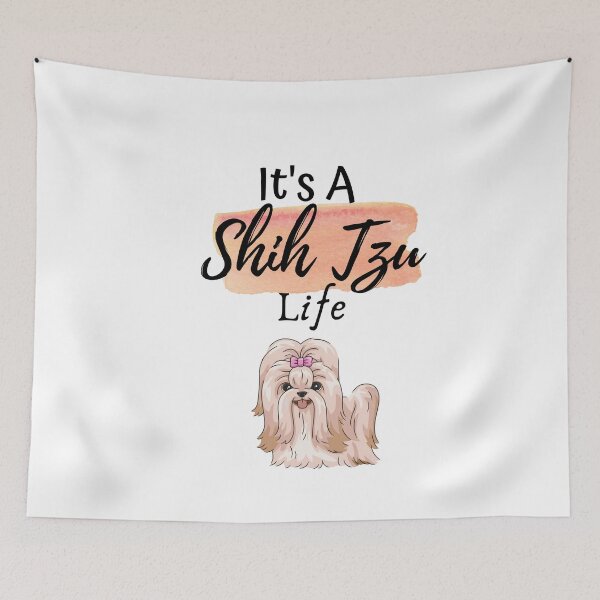 Item preview, It's A Shih Tzu Life Cute Dog Gift designed and sold by brookes88.