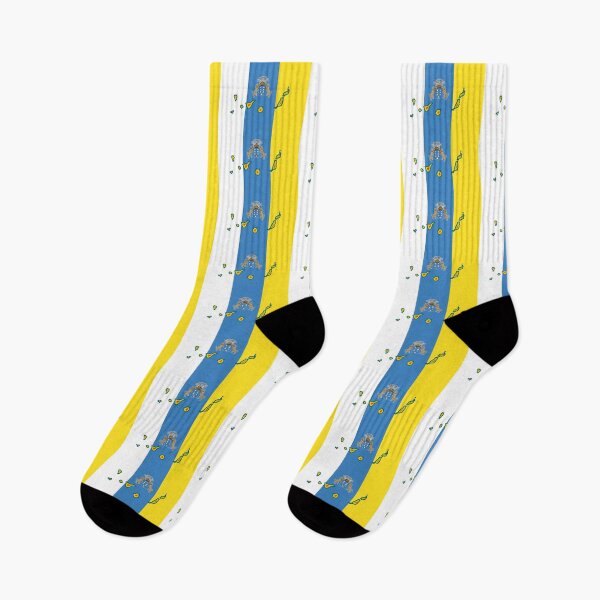 Item preview, Canary Islands Map on Flag of the Canary Islands designed and sold by Havocgirl.