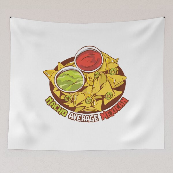 Item preview, NACHO AVERAGE MEXICAN T-SHIRT TEE GIFT PRESENT BIRTHDAY CHRISTMAS designed and sold by Timcito.