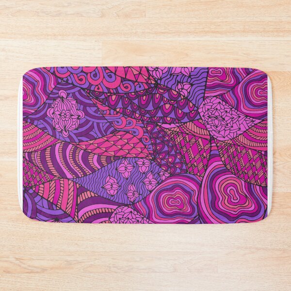 Item preview, 60s hippie abstract print designed and sold by Argunika.