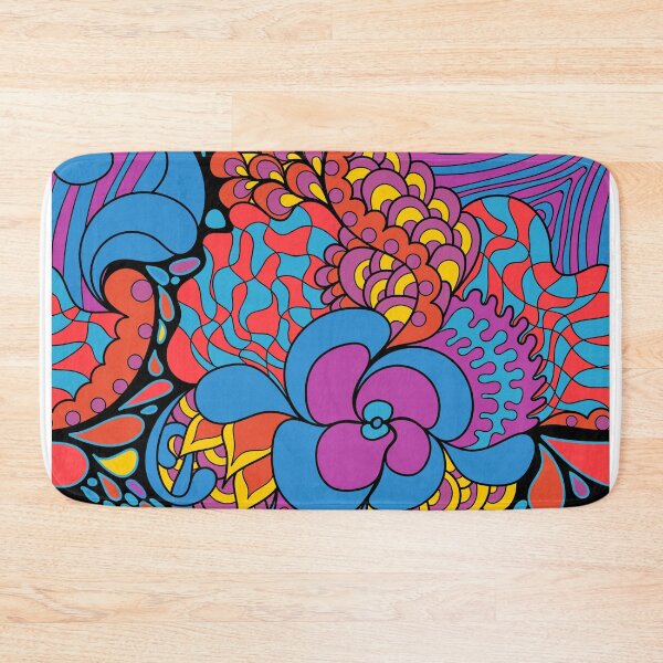 Item preview, 60s hippie psychedelic pattern designed and sold by Argunika.