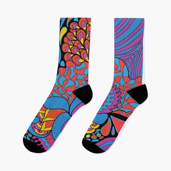 Item preview, 60s hippie psychedelic pattern designed and sold by Argunika.
