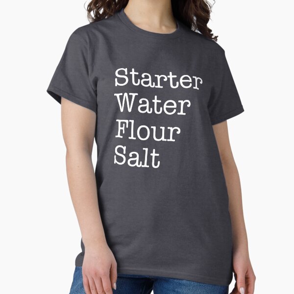 Item preview, Sourdough Ingredients (White Typewriter) | designed and sold by PixelsandPulp.