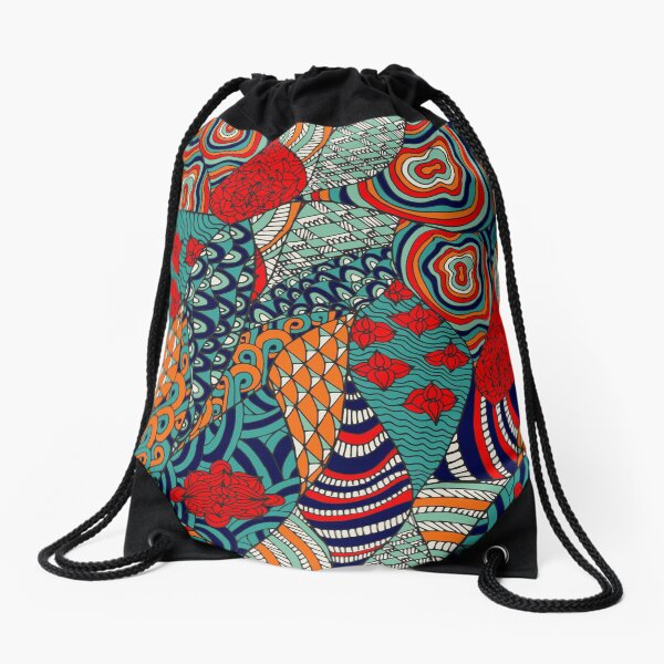 Item preview, 60s hippie abstract print designed and sold by Argunika.