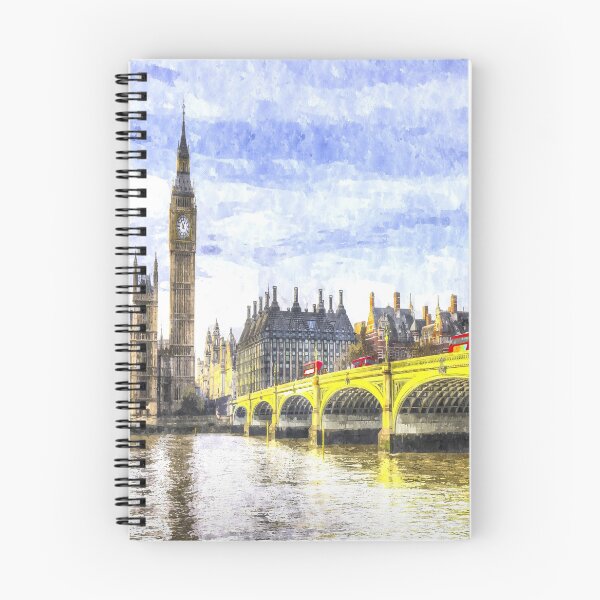 Item preview, Westminster Bridge And London Buses Art designed and sold by Londonimages.