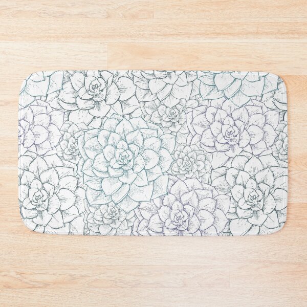 Item preview, Hand drawn Echeveria cacti designed and sold by Ekaterina Shvetsova.
