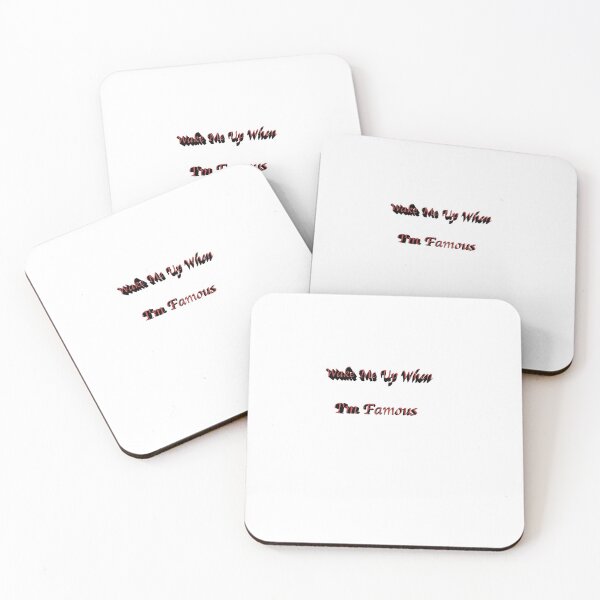 Item preview, Wake Me Up When I'm Famous designed and sold by rashadat.