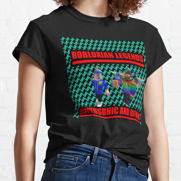 Robloxian T Shirts Redbubble - roblox super sonic shirt