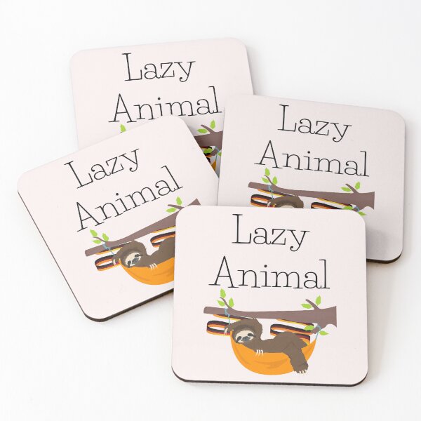 Item preview, Sloth Relaxing Faultier (Lazy Animal) in German Deutsch  designed and sold by Time4German.