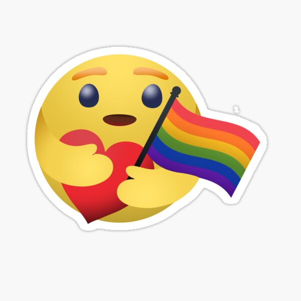 gay flag emoji meme