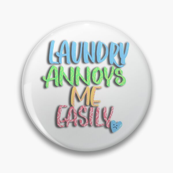 Item preview, Laundry Annoys Me! designed and sold by Gretchen Slagle Studio.