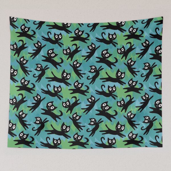 Item preview, Cats pattern designed and sold by engelienh.