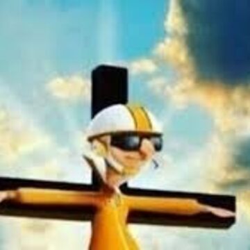 Aperçu de l'œuvre Vector Moi, moche et méchant: DIEU EST MORT de mipy123