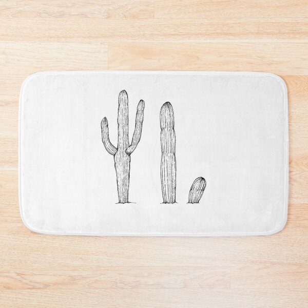 Item preview, Hand drawn saguaro cactus designed and sold by Ekaterina Shvetsova.