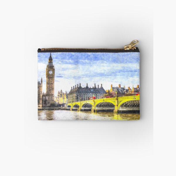 Item preview, Westminster Bridge And London Buses Art designed and sold by Londonimages.