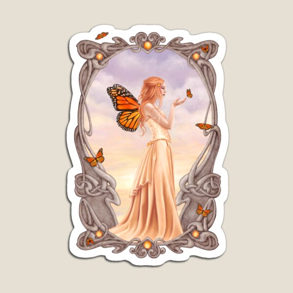 Item preview, Citrine Birthstone Fairy designed and sold by silverstars.