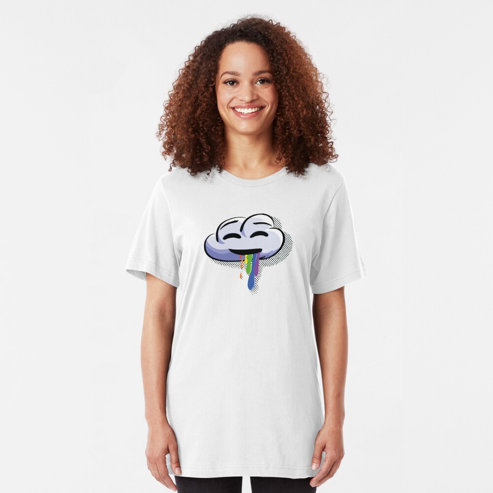 DROLING CLOUD Slim Fit T-Shirt