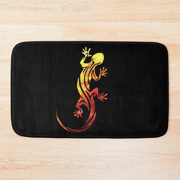 Item preview, tribal fire lizard silhouette designed and sold by sami123456.