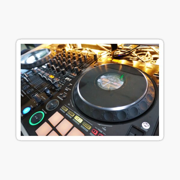 Sticker Platine de mixage DJ - Magic Stickers