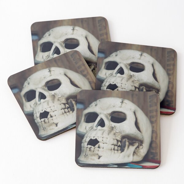 Item preview, Skull Sitting on Books designed and sold by Kyle West.