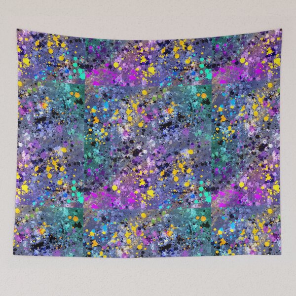 Item preview, Paint Splatter Pattern designed and sold by digitalvintage.
