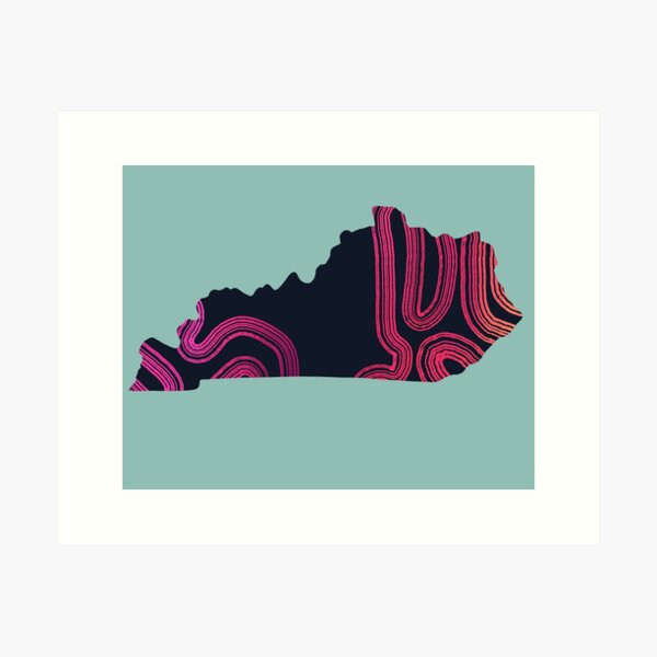Kentucky Art Print