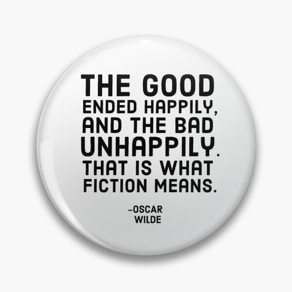 Item preview, The Good End Happily Quote designed and sold by shminoa.