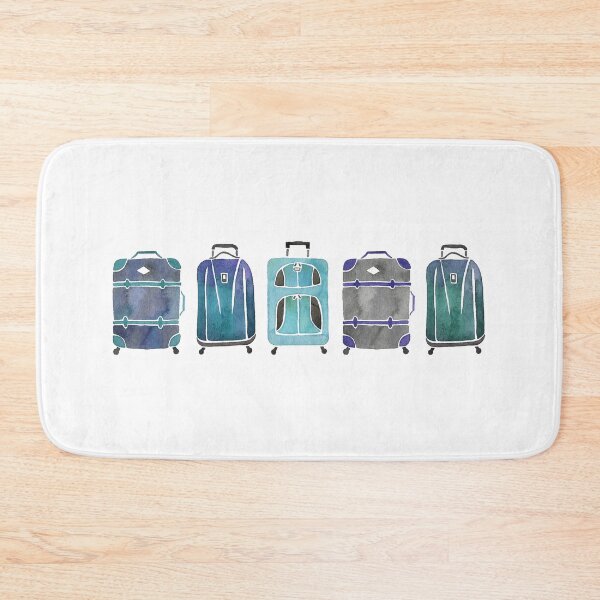 Item preview, Blue Suitcases designed and sold by Marie Funseth.