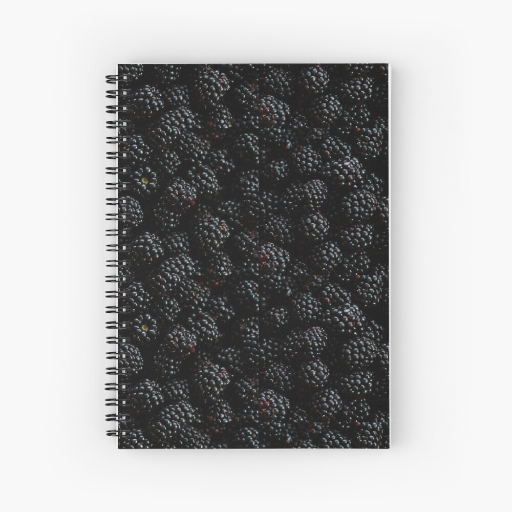 Darker The Berry Sweeter The Juice Spiral Notebook