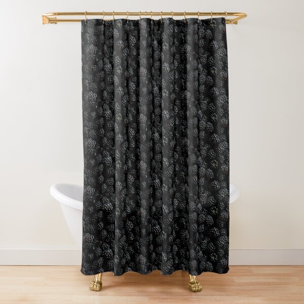 Darker The Berry Sweeter The Juice Shower Curtain