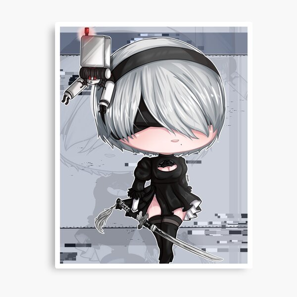 female anime character 2B (Nier: Automata) Nier: Automata #2B