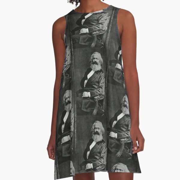 Karl Marx (best quality) A-Line Dress