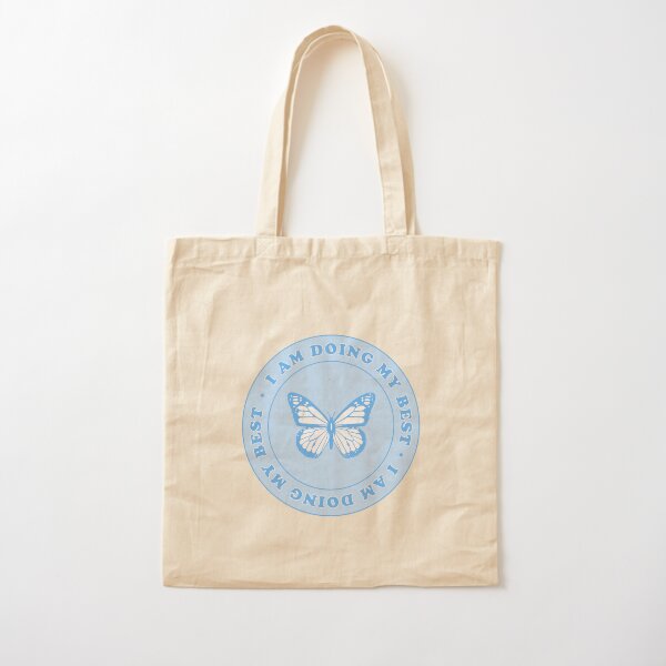 i am doing my best <3 Cotton Tote Bag