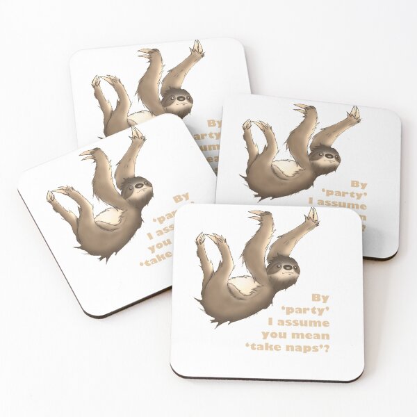 Item preview, Party Sloth designed and sold by Rocket Fox.