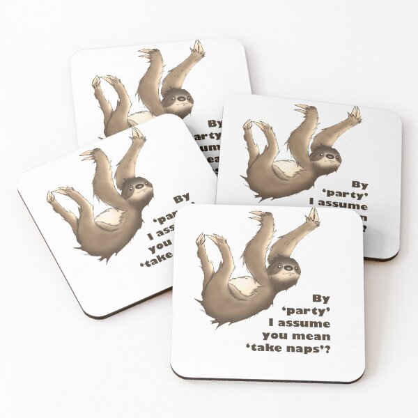 Item preview, Party Sloth designed and sold by Rocket Fox.