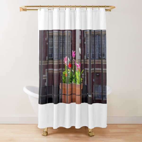 Flowers During Lockdown 2020 in New York City Shower Curtain
